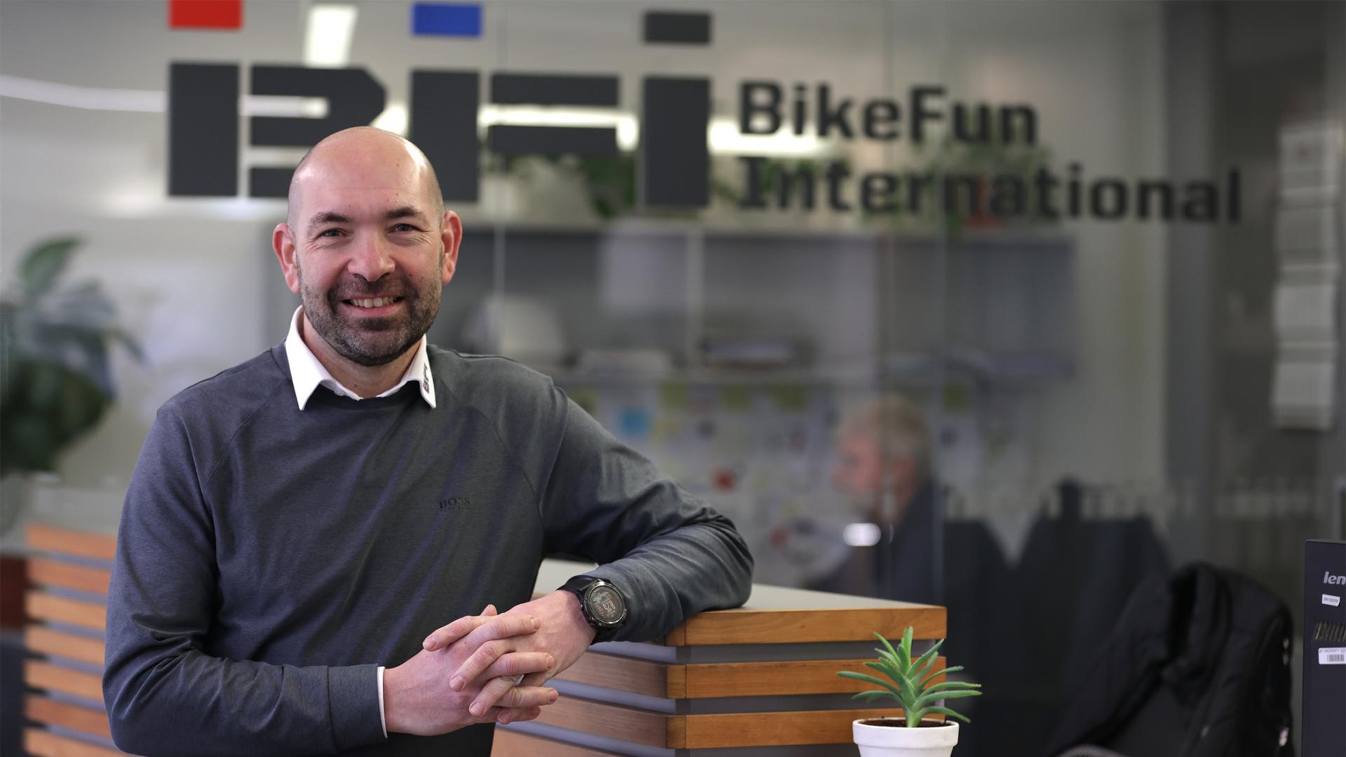 René Gasser, CEO Bike Fun International