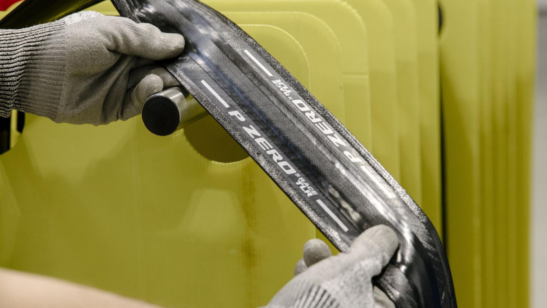 Pirelli green tyres before curing