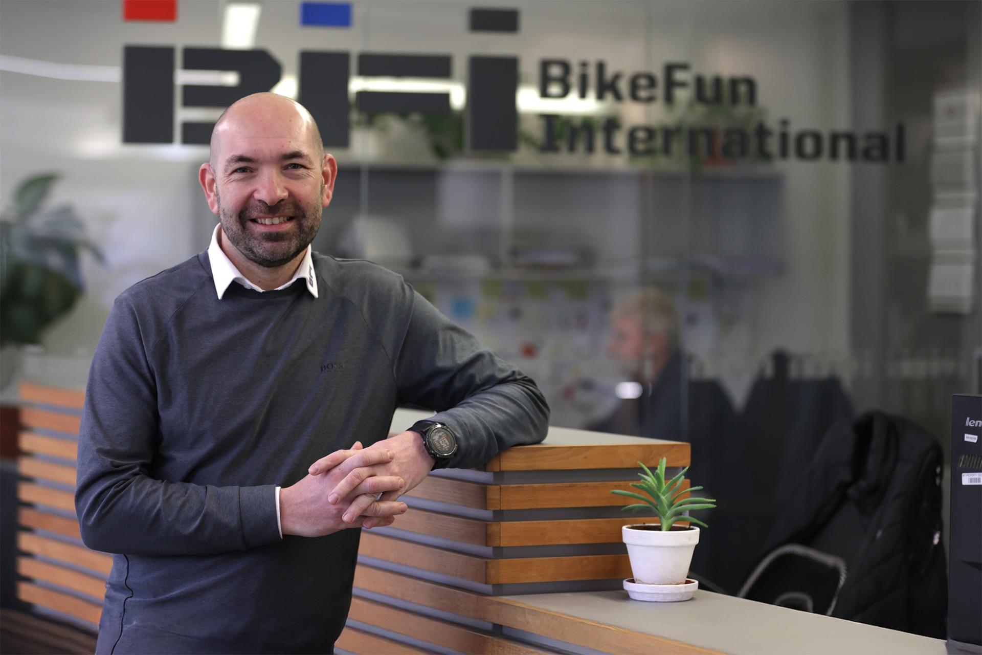 René Gasser, CEO Bike Fun International