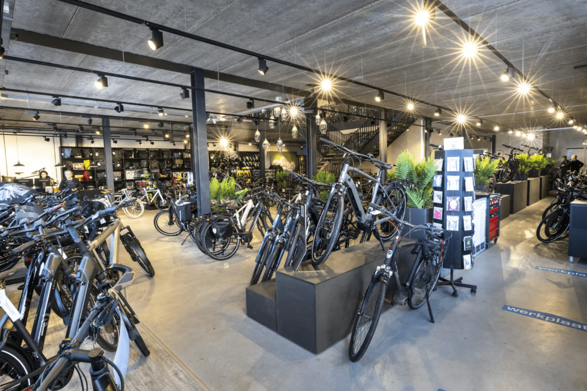Bike showroom