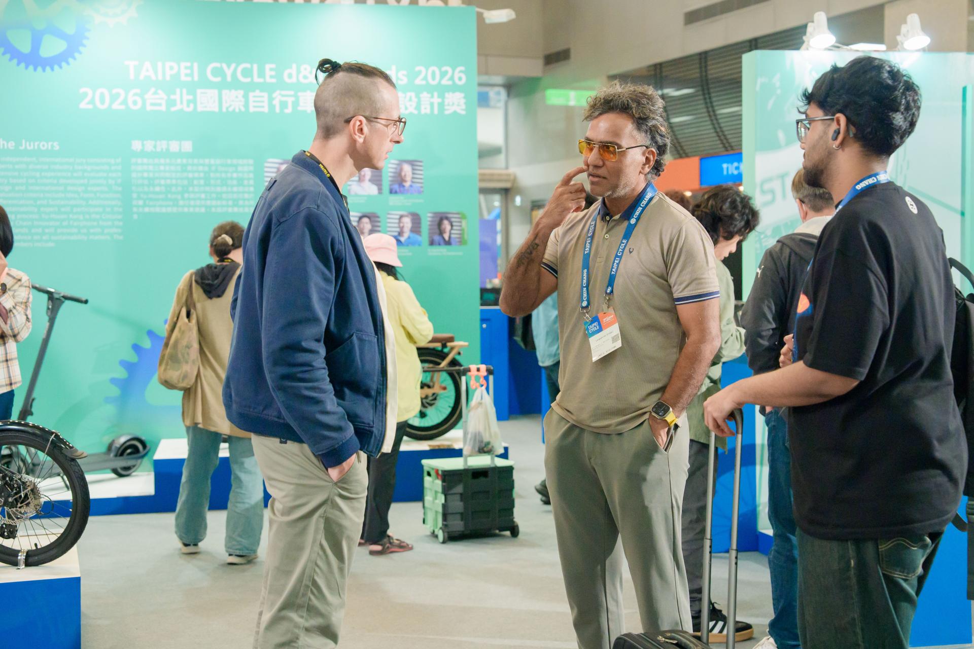 Visitors on Taipei Cycle