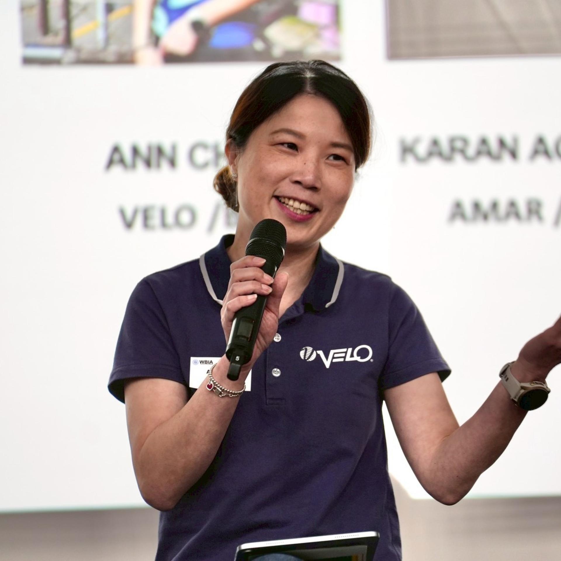 Ann Chen CEO of Velo and representing Bicycling Alliance for Sustainability (BAS)