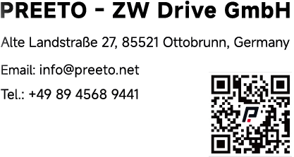 PREETO address and QR code