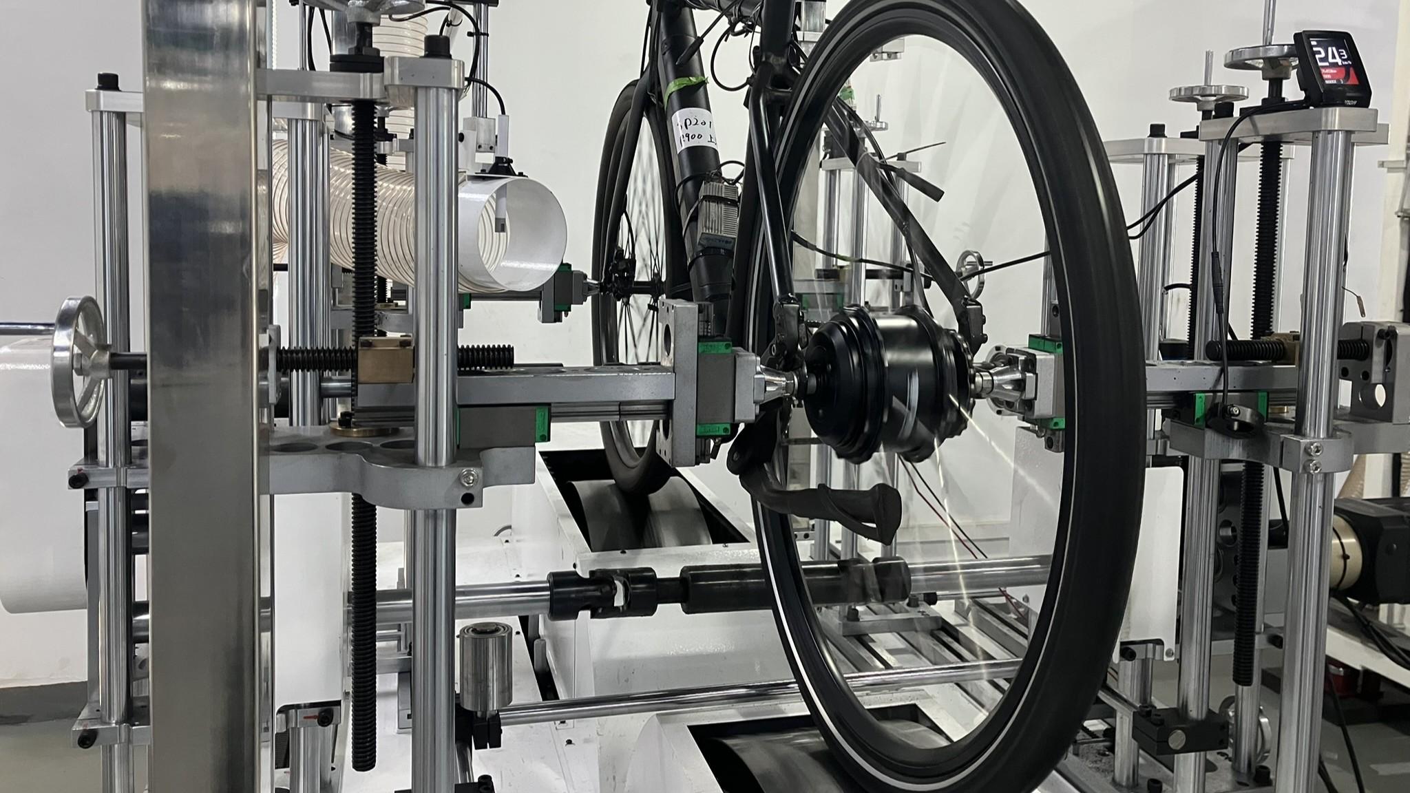 Bike in Ananda's Wuxi factory