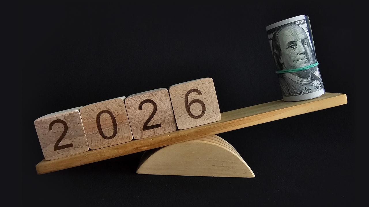 Scale with money and year 2026