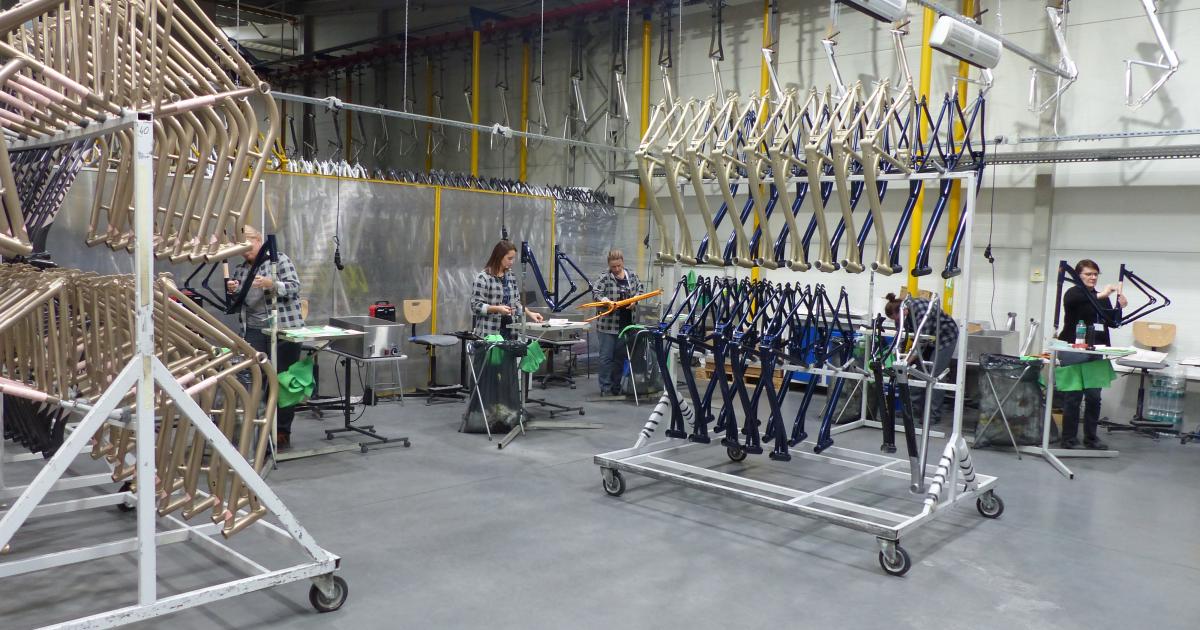 Onlinemagazine Bike Europe | Polish frame factory drives Romet’s efficiency